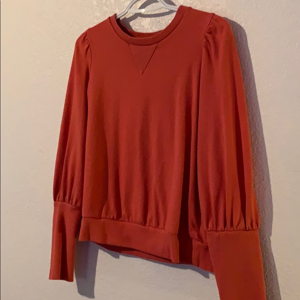 Coral/Poppy Edwardian Blouse
